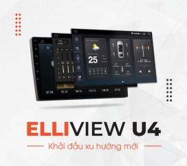 Màn Hình Android Elliview U4 Premium [6GB/128GB + Carplay]