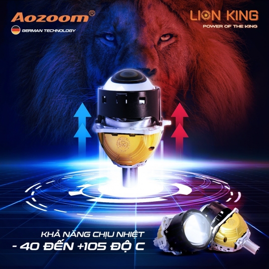 LION KING - DÒNG CHÂN XOÁY ĐỈNH CAO
